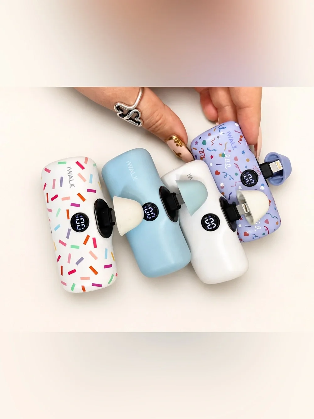 iWalk Portable Charger Power Banks — Set of 4